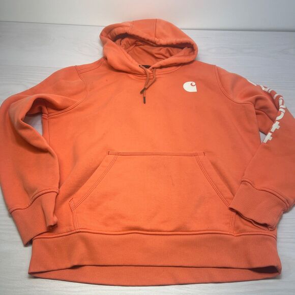 Carhartt Tops - Carhartt Women's Clarksburg Graphic Sleeve Pullover Hoodie M 8-10